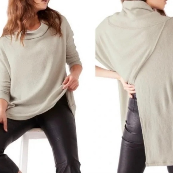 Free People Juicy Long Sleeve Tunic Top - Picture 3 of 4